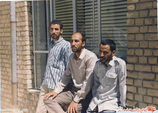 از چپ: رمضان رخشان - سید فضل الدین ابطحی - فرج اله عبدی