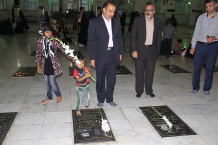 پيمان دوباره دريادلان هرمزگان با شهدا در جشن پدران آسماني