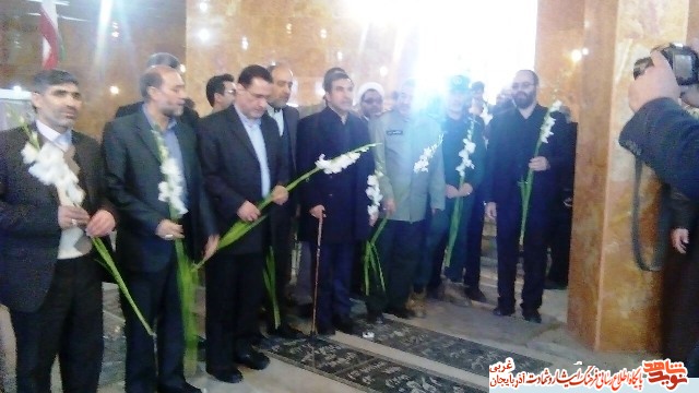 نهمین سالگرد شهادت دادستان فقید خوی برگزار شد نهمین سالگرد شهادت دادستان فقید خوی برگزار شد