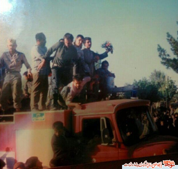 گفتگو با  یکی از آزاده گان سر افراز  شهرستان جاجرم  ابراهیم صفری