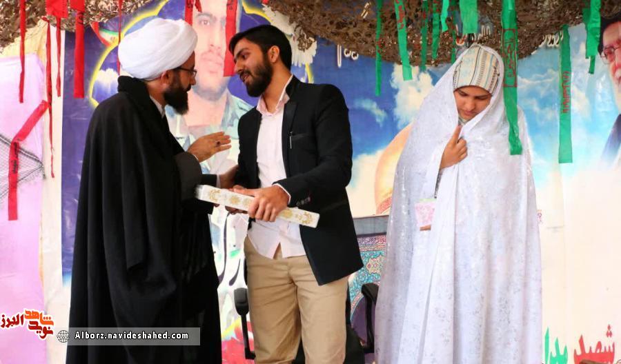 مراسم عقد خواهر شهید مدافع حرم «اصغر الياسى» در جوار قبر مطهر برادر شهیدش+عکس مراسم عقد خواهر شهید مدافع حرم «اصغر الياسى» در جوار قبر مطهر برادر شهیدش+عکس
