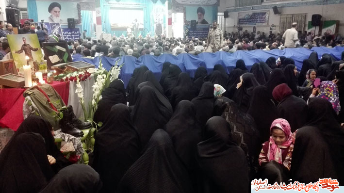 برگزاری اولین سالگرد شهید مدافع حرم سرهنگ پاسدار مهدی دهقان برگزاری اولین سالگرد شهید مدافع حرم سرهنگ پاسدار مهدی دهقان