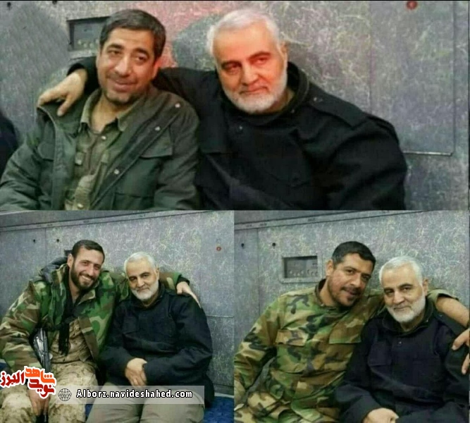تصاویر شهدایی که با سردار سپهبد حاج قاسم سلیمانی آسمانی شدند