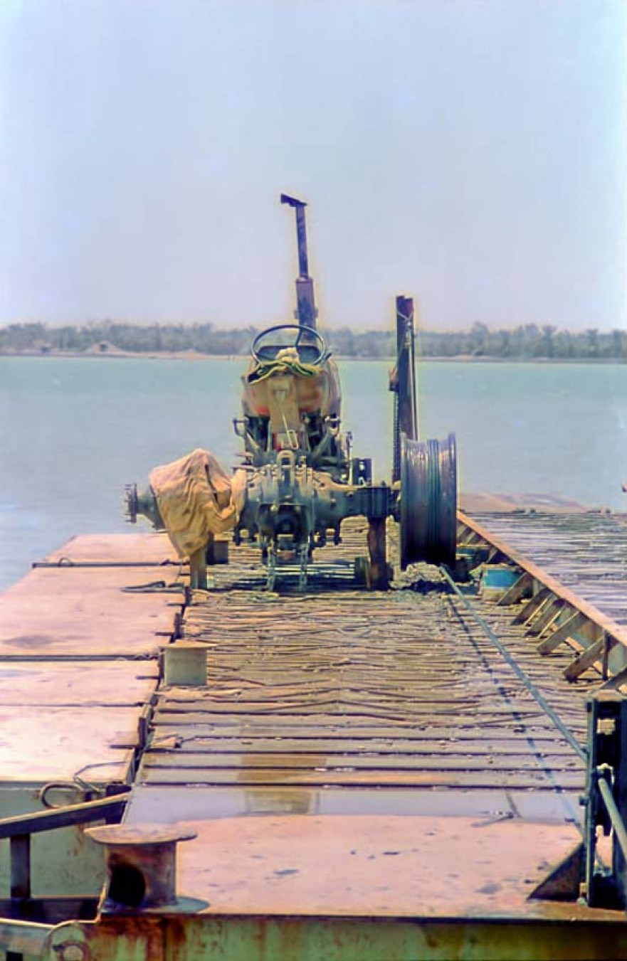 گنجینه تصاویر جهاد سازندگی - پل متحرک خضر