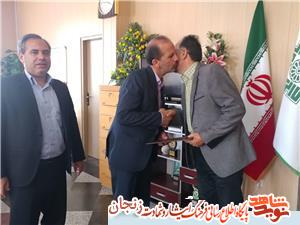 تجلیل از آزادگان اداره کل امور مالیاتی استان زنجان