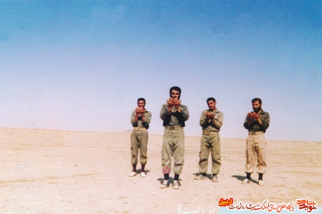 گزارش تصویری | صلا بت شهدا در نماز