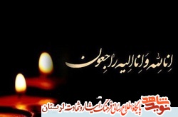 مادر شهید «گنجعلی محمدی» آسمانی شد