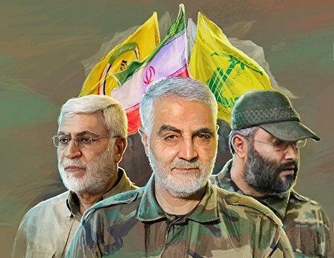 دیواری درحریم حرم حضرت زینب(س) به نقاشی چهره‌ شهدای مقاومت مزین شد