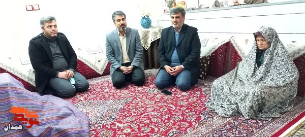 سفر یک روزه مدیرکل بنیاد شهید به تویسرکان