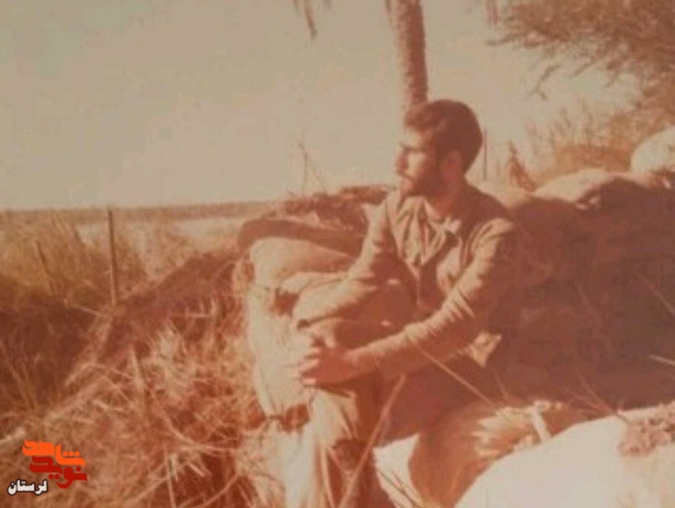 شهید «غلامرضا بختیاری» در قاب تصویر