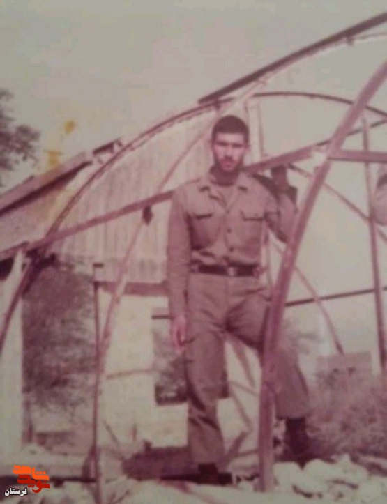 شهید «غلامرضا بختیاری» در قاب تصویر