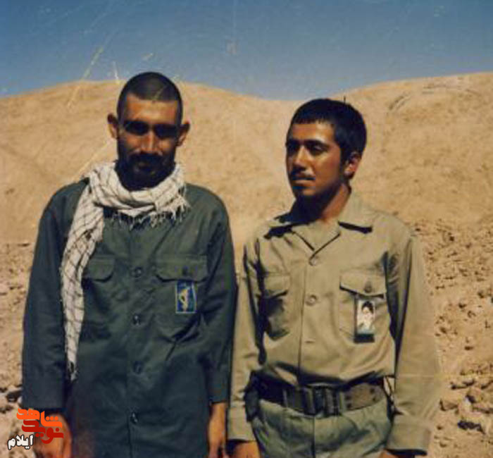 مشاهده عکس امام بر روی سینه شهید «مهرداد» پیک نجات ما شد
