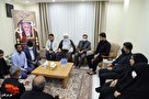 دیدار نماینده ولی‌فقیه در هرمزگان با خانواده جانباز شهید «شیرعلی احمدی‌طیفکانی»