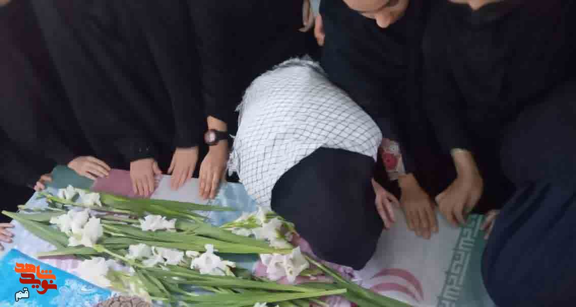 یادواره شهدای هنرستان فدک با حضور شهید گمنام