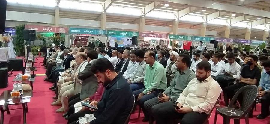 حضور ایثارگران در مراسم گرامیداشت هفته بسیج شهرستان قشم