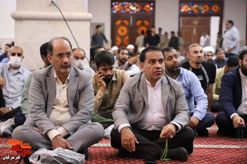 برگزاری مراسم سالگرد شهادت شهید «خلیل تختی‌نژاد» در مسجد جامع بندرعباس