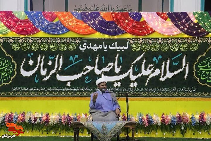 برگزاری جشن باشکوه نیمه‌شعبان در گلزار شهدای بندرعباس +تصاویر