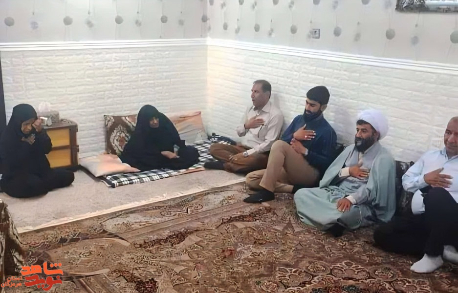 دیدار و تجلیل از مادر شهید معظم «اسماعیل فرهادی»