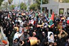 شکوه غیرت مردم ولایت‌مدار بندرعباس در گرمای ۴۸ درجه