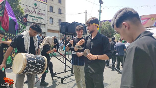 نوای «یا حسین» در یاسوج طنینانداز شد