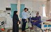 عیادت از جانباز گرانقدر «احمد رنجبری» در بیمارستان...