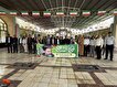 عطر افشانی مزار شهدا در شهرستان میناب