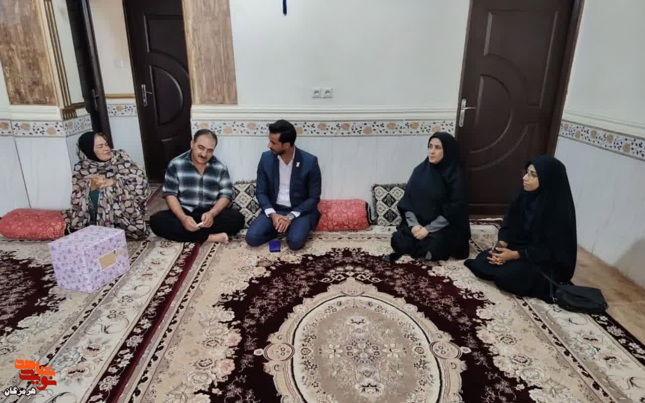 دیدار و تجلیل از جانبازان شهرستان حاجی‌آباد