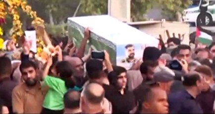 تشییع و تدفین شهید حاج «سعید آذربادگان»