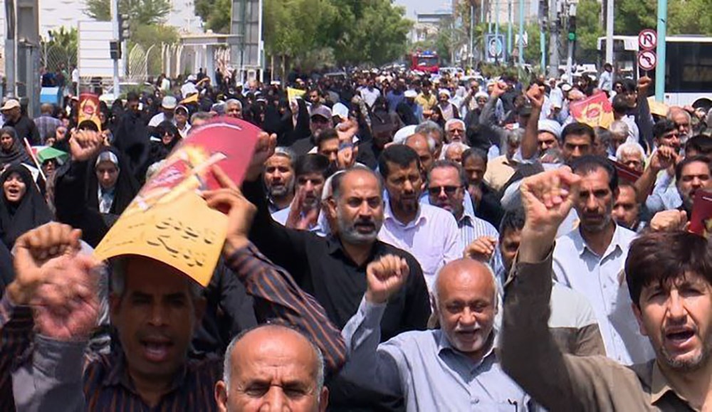 راهپیمایی جمعه‌های خشم و نصر در بندرعباس