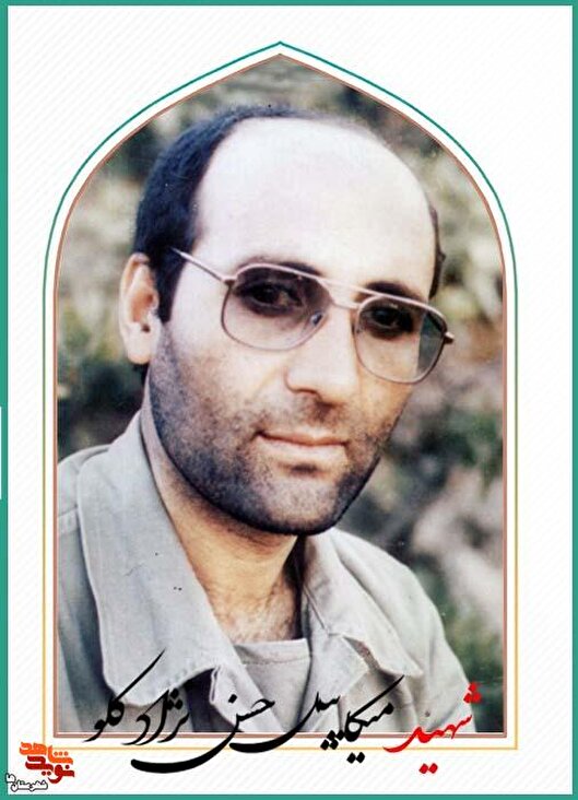 در جبهه به‌عنوان امدادگر خدمت می‌کرد