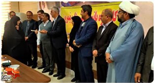 تجلیل از همسر و مادران شهدا در فرمانداری نیمروز