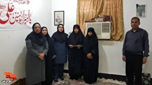 دیدار رؤسای بانوی ادارات بندرلنگه با خانواده شهید...
