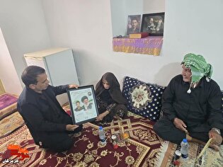 مدیرکل بنیاد شهید هرمزگان با خانواده‌های شهدا...