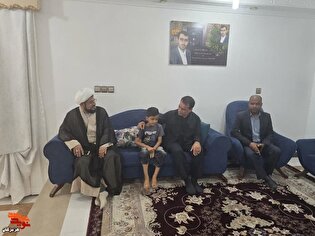 دلجویی مدیرکل بنیاد شهید هرمزگان از مجروحان جنگ...