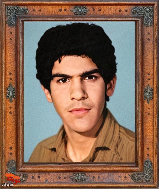 پلاک شناسایی به جا‌مانده از شهید «اسماعیل امینی‌پور شبانکاره»