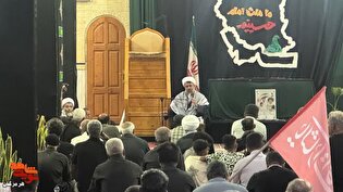 آیین گرامیداشت سوم خانواده شهید جعفری در مسجد...