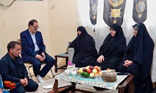 دیدار معاون رئیس‌جمهور با خانواده شهید سردار «علیرضا تنگسیری»
