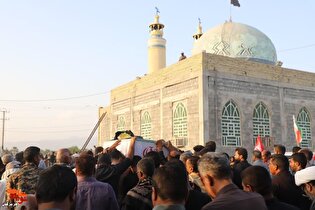 پیکر مطهر شهید «محمدعلی سالاری» در زادگاهش آرام...