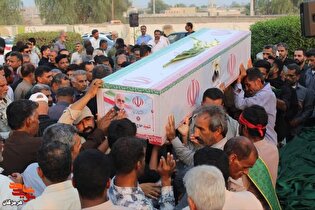 تشییع و تدفین جانباز شهید «حسین حقیری‌زاده» در...