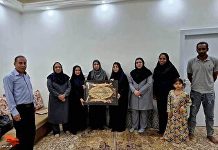 دیدار و سرکشی از خانواده شهید مهندس «نوح مهدوی»...