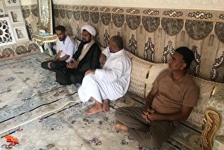 دیدار رئیس بنیاد شهید میناب با خانواده صیاد شهید...