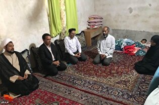 دیدار و تجلیل از خانواده شهید دانش‌آموز مدرسه...
