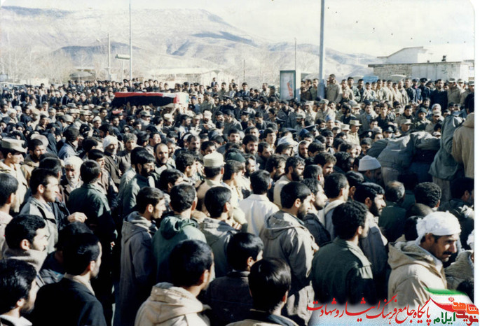 تشییع پیکر شهید رضا اسدی