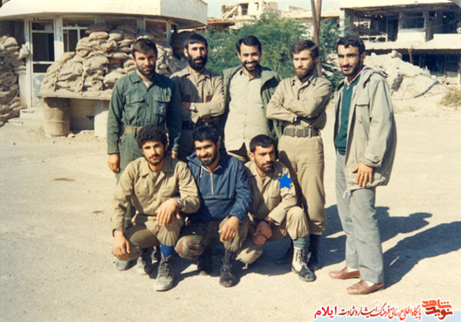 شهید نعمت نظری فرمانده ومسئول پاکسازی میادین مین شهرستان دهلران 