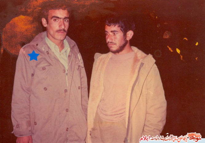 شهید نعمت نظری فرمانده ومسئول پاکسازی میادین مین شهرستان دهلران 