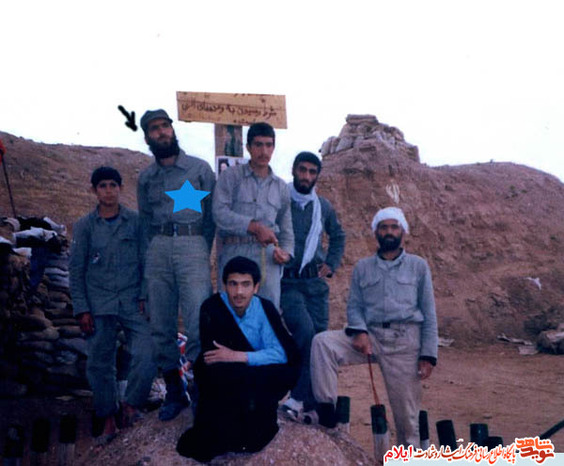 پاسدار رشید اسلام فرمانده گروهان شهید ولی اله عباسی
