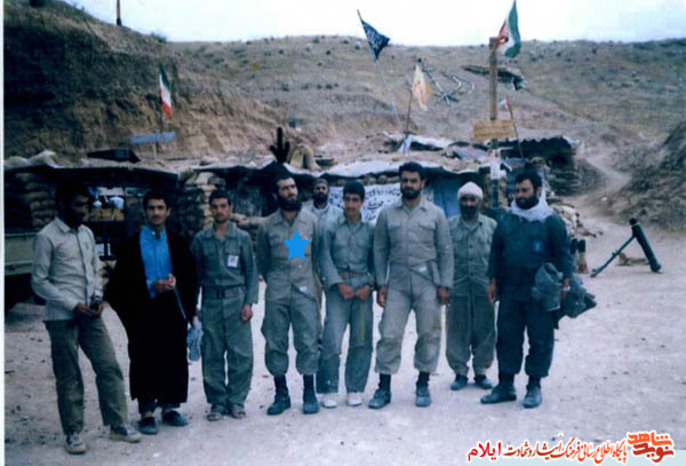 پاسدار رشید اسلام فرمانده گروهان شهید ولی اله عباسی