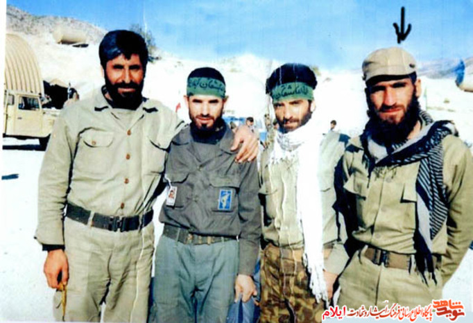 پاسدار رشید اسلام فرمانده گروهان شهید ولی اله عباسی