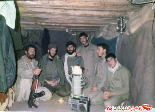 شهید قنبر جم زاده فرمانده گروهان 