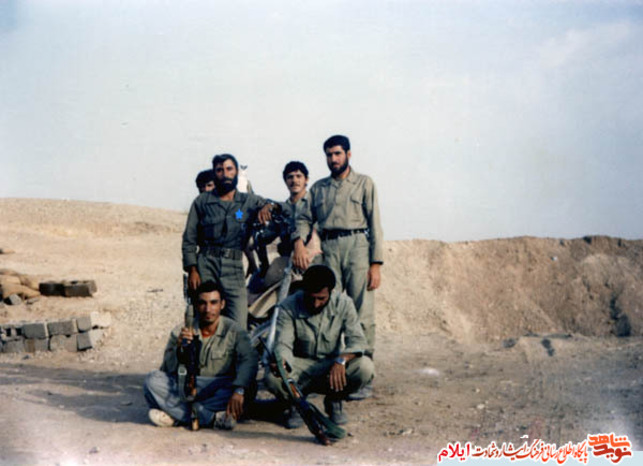 شهید قنبر جم زاده فرمانده گروهان 